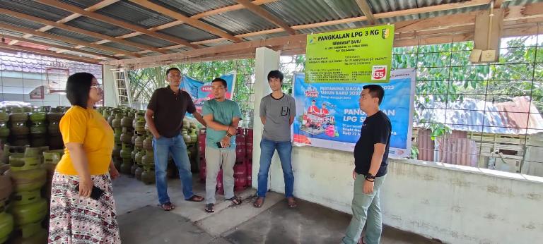 Saat Libur Kerja Jelang Akhir Tahun, Kadis Kopdagrin Mardansyah Tetap Pantau Pangkalan Elpiji